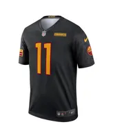 Men's Nike Carson Wentz Black Washington Commanders Alternate Legend Jersey