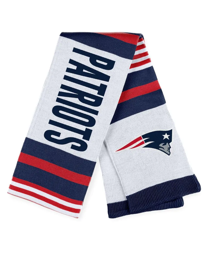 Women's Wear by Erin Andrews New England Patriots Jacquard Striped Scarf