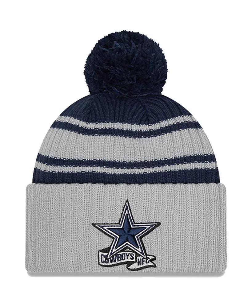 Youth Navy Dallas Cowboys Tie-Dye Cuffed Knit Hat