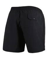 Men's Mitchell & Ness Black Buffalo Bills Team Essentials Nylon Shorts