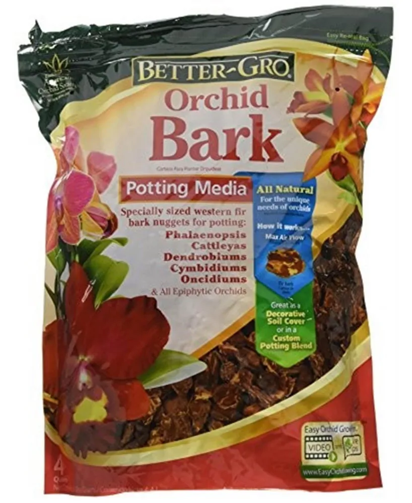 Sun Bulb Company Inc Better Gro Orchid Bark, 4-Quart