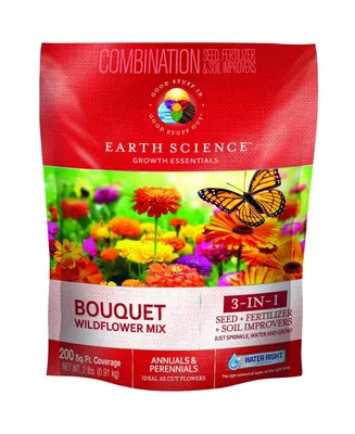 Earth Science Grown Essentials Bouquet Wild Flower Mix - 2lb bag