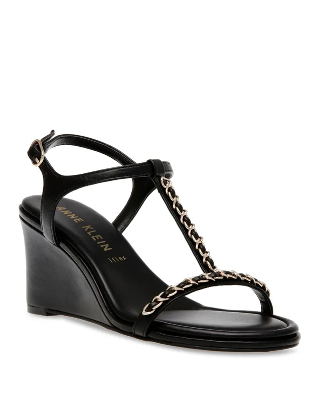 Anne Klein Women's Zia Wedge Sandal