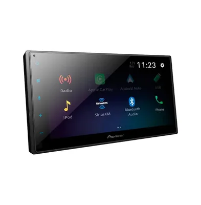 Pioneer 6.8 inch Capacitive Glass Touchscreen, Bluetooth, Back-up Camera Ready Digital Media Receiver