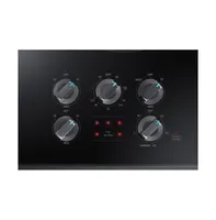 Samsung 36 Inch Black Stainless 5 Burner Electric Cooktop