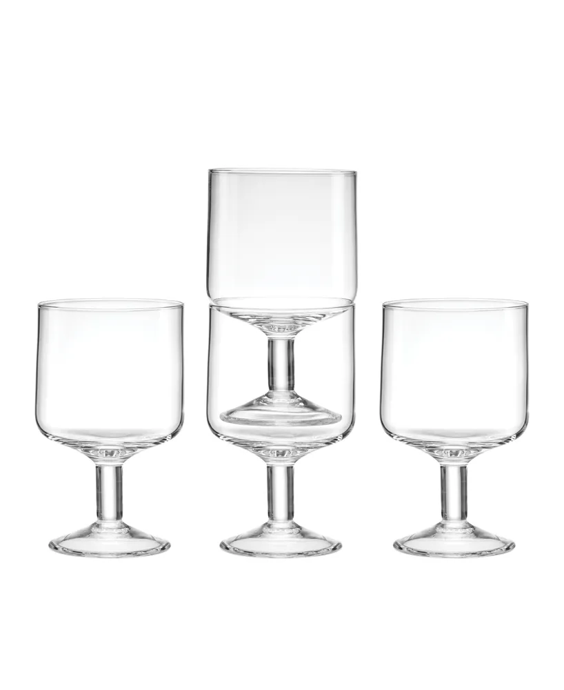 Lenox Tuscany Classics Stackable Wine Glass Set, 4 Piece