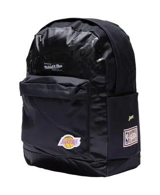 Mitchell & Ness Boys and Girls Black Los Angeles Lakers Team Backpack