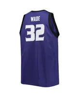 Men's Original Retro Brand Dean Wade Purple Kansas State Wildcats Alumni Commemorative Replica Basketball Jersey