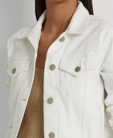 Lauren Ralph Women's Denim Trucker Jacket