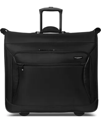 WallyBags 45" Premium Rolling Garment Bag with Multiple Pockets