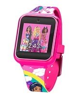 Mattel Children's Barbie Pink Silicone Smart Watch 38mm