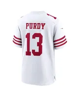 Men's Nike Brock Purdy White San Francisco 49ers Game Player Jersey