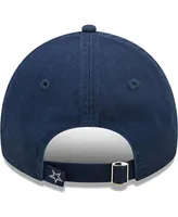 Big Boys New Era Navy Dallas Cowboys Sideline 9TWENTY Adjustable Hat