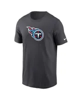 Men's Nike Charcoal Tennessee Titans Primary Logo T-shirt