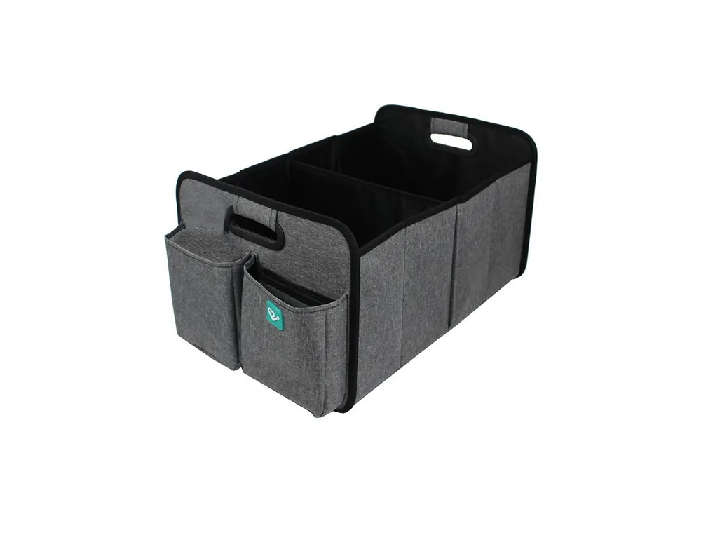 Joybi Gray and Black Deluxe Car Seat Organizer Kit, Multi-Compartment  Storage Box for Vehicles