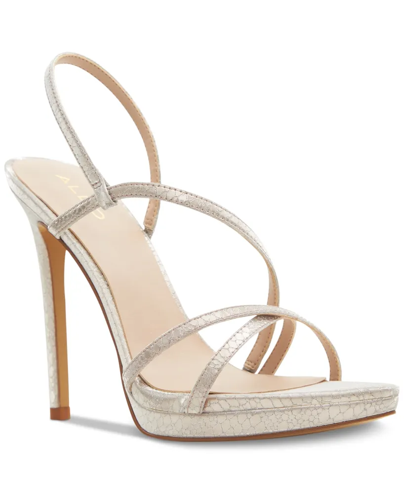 ALDO Thirakin Rhinestone Strappy Dress Sandals | Dillard's