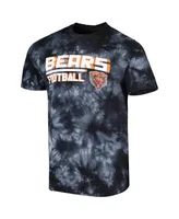 Men's Msx by Michael Strahan Black Chicago Bears Recovery Tie-Dye T-shirt