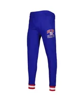 Men's Starter Royal New York Giants Blitz Fleece Jogger Pants