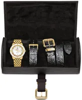 Rado Women's Swiss Automatic Captain Cook x Marina Hoermanseder Heartbeat Gold-Tone Stainless Steel Bracelet Watch 37mm