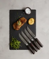 Cuisine::pro Damashiro 5" Emperor Steak Knife Set, 4 Piece