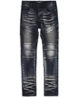 Reason Men's Big and Tall Mac Skinny Denim Jeans