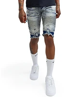 Reason Men's Big and Tall Cumberland Denim Shorts