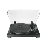 Audio Technica Audio-Technica At-LPW50PB Fully Manual Belt-Drive Turntable (Piano Black)