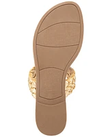 Sun + Stone Women's Easten Double Band Slide Flat Sandals, Created for Macy's