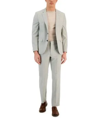 Hugo By Hugo Boss Mens Superflex Modern Fit Suit