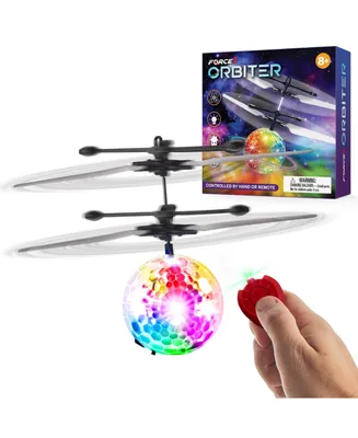 Force1 Orbiter Flying Orb Ball Hand Operated Drones for Kids - 1 Pack