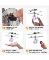 Force1 Orbiter Flying Orb Ball Hand Operated Drones for Kids - 1 Pack