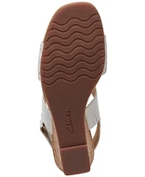 Clarks Women's Kyarra Faye Slingback Wedge Sandals