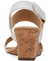 Clarks Women's Kyarra Faye Slingback Wedge Sandals