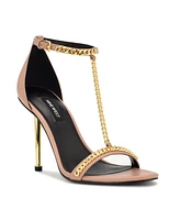 Nine West Women's Ropes Ankle Strap Stiletto Dress Sandals