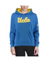 Women's Stadium Athletic Blue Ucla Bruins Big Logo Pullover Hoodie