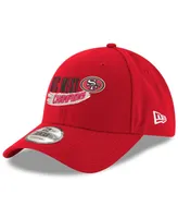 Men's New Era Scarlet San Francisco 49ers 2022 Nfc West Division Champions 9FORTY Adjustable Hat