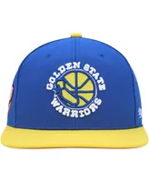 Men's Mitchell & Ness Royal Golden State Warriors Hardwood Classics Coast to Fitted Hat