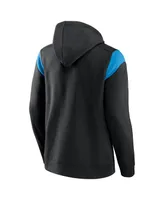 Men's Fanatics Black Carolina Panthers Call The Shot Pullover Hoodie