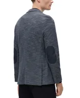 Boss by Hugo Boss Men's Regular-Fit Jacket in Micro-Patterned Cloth
