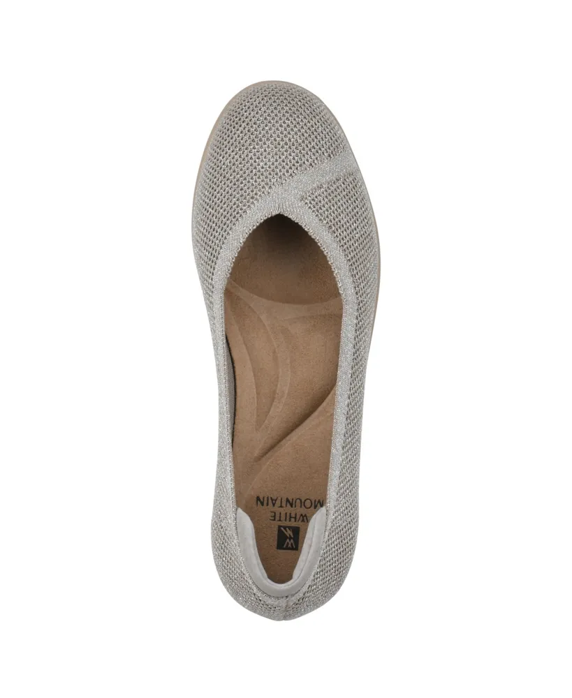 White Mountain Women's Selena Hidden Wedge Flats