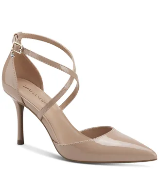 Thalia Sodi Women's Valencia Crisscross Ankle-Strap Pumps