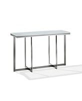 Eliza Glass Occasional Media Console Table