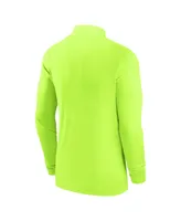 Men's Nike Yellow Tottenham Hotspur Strike Drill Performance Raglan Quarter-Zip Long Sleeve Top