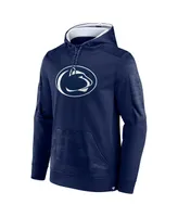 Men's Fanatics Navy Penn State Nittany Lions On The Ball Pullover Hoodie