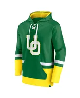 Men's Fanatics Green Oregon Ducks First Battle Pullover Hoodie