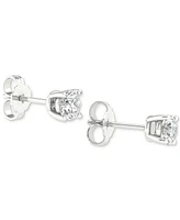 Diamond Solitaire Stud Earrings (5/8 ct. t.w.) in 14k Gold