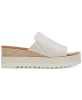 Toms Women's Diana Flatform Slide Wedge Sandals