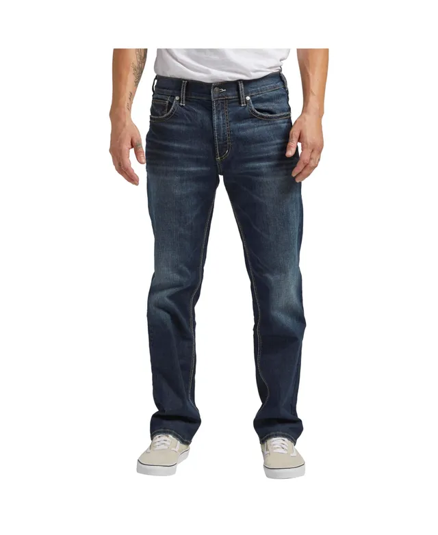 Silver Jeans Co. Grayson Straight Leg MAX FLEX Dark Wash Jeans