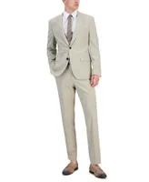 Hugo By Hugo Boss Mens Modern Fit Superflex Tan Suit Separates