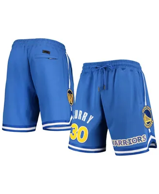 Men's Pro Standard Stephen Curry Royal Golden State Warriors Team Player Shorts